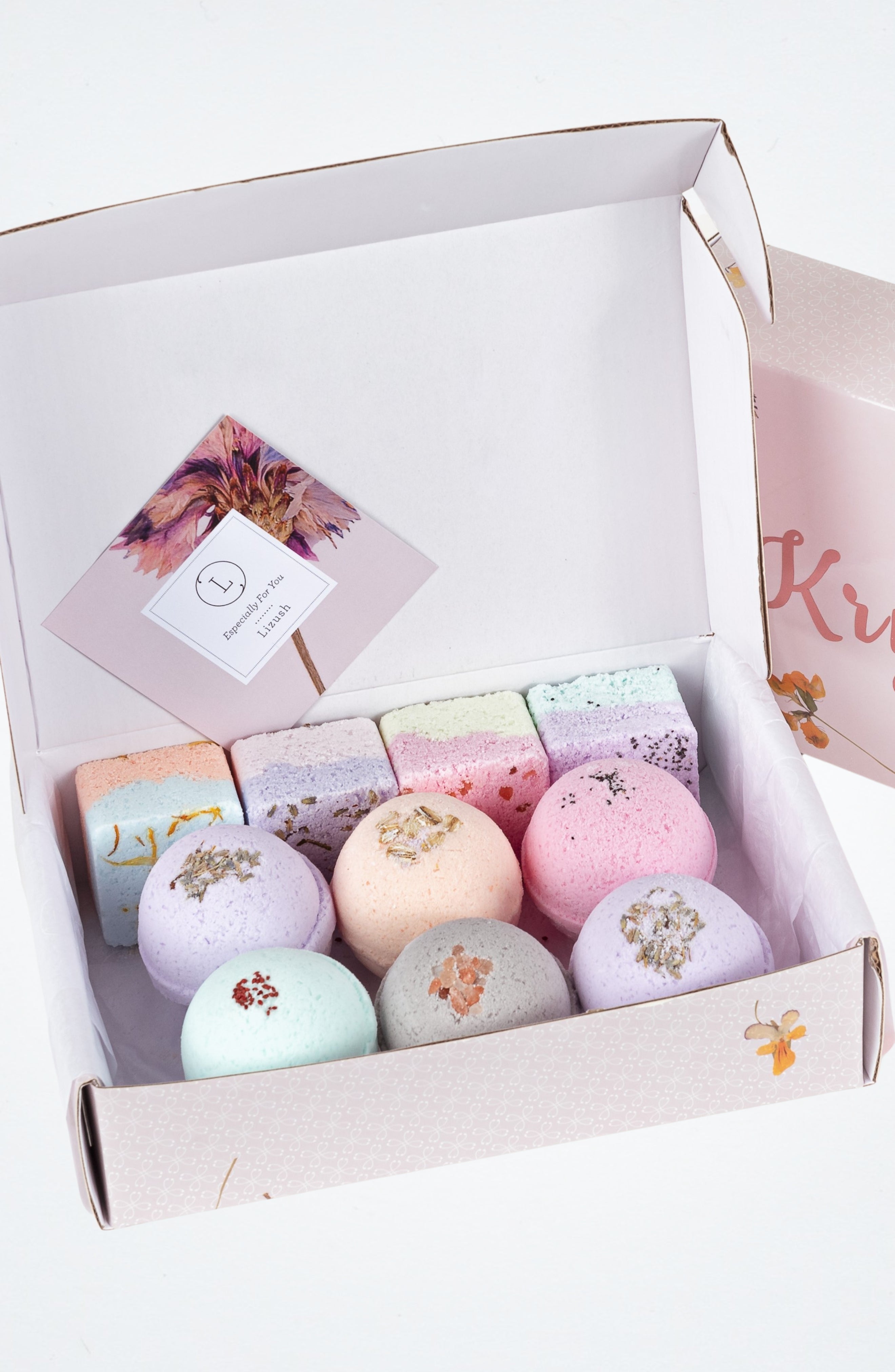 Natural Bath Bomb & Shower Steamer Gift Set