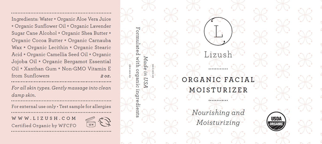 Organic Nourishing Facial Moisturizer