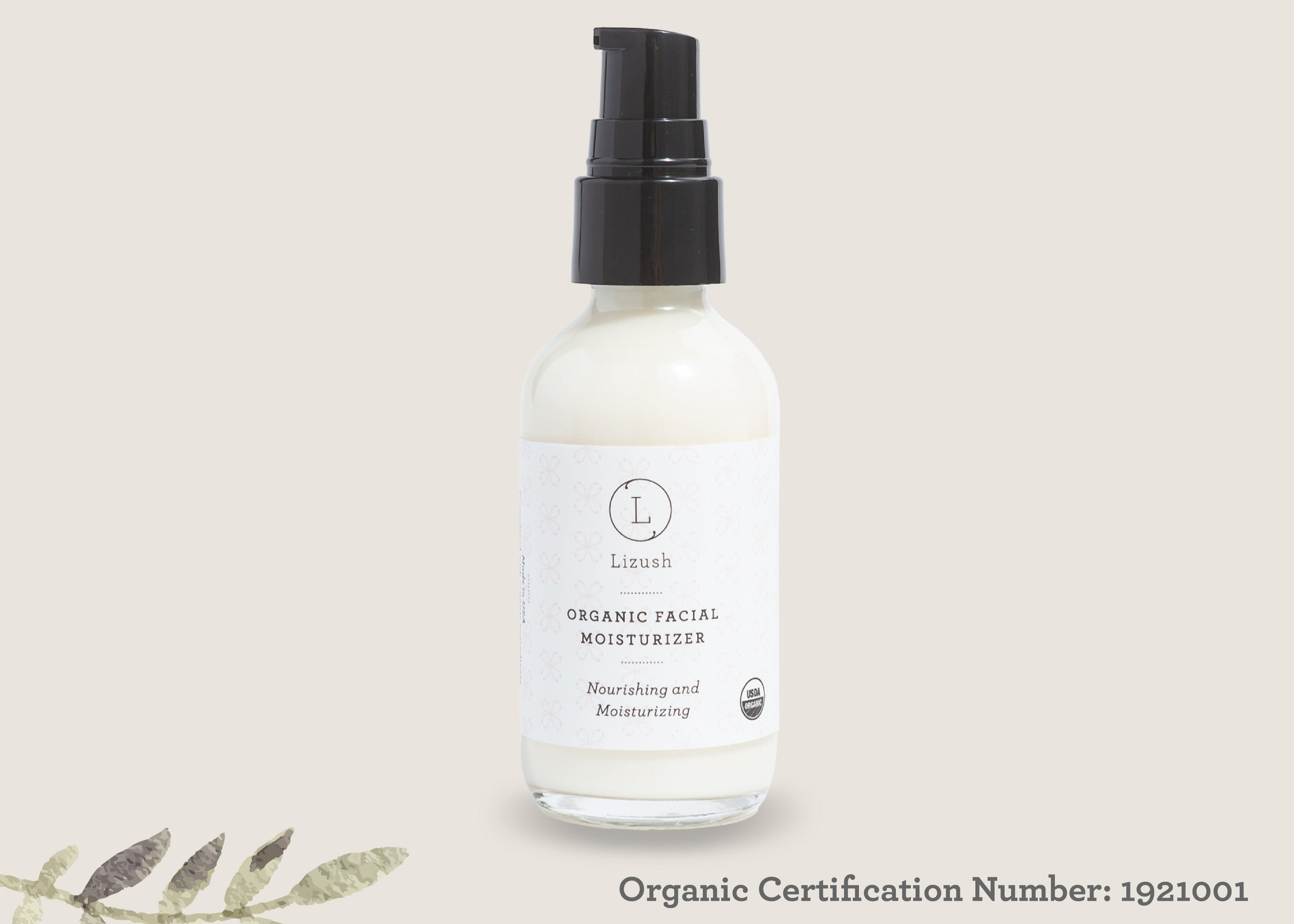 Organic Nourishing Facial Moisturizer